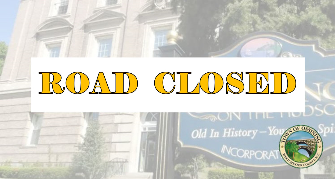 Temporary Road Closure -  April 22, 2024
